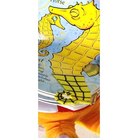 October The Octopus Pop-Up Interactive 3D Plush Fun Book 2014 Matthew Van Fleet - Picture 10 of 10